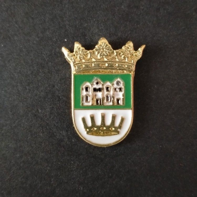 pin escudo villanueva de viver