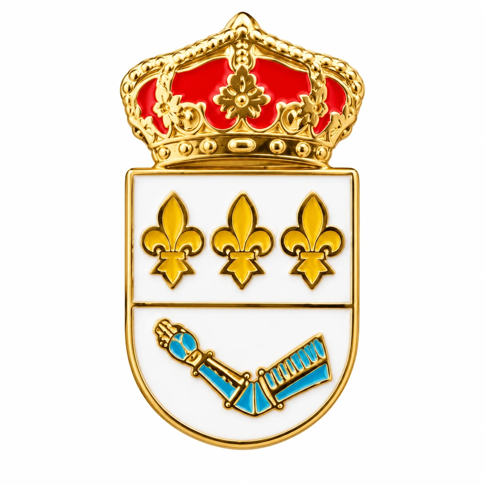 pin escudo villatobas