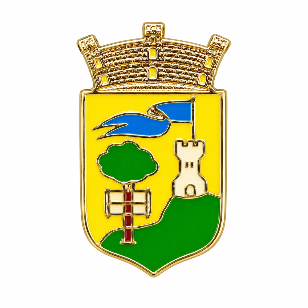 pin escudo viver i serrateix