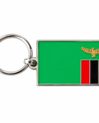 llavero bandera zambia